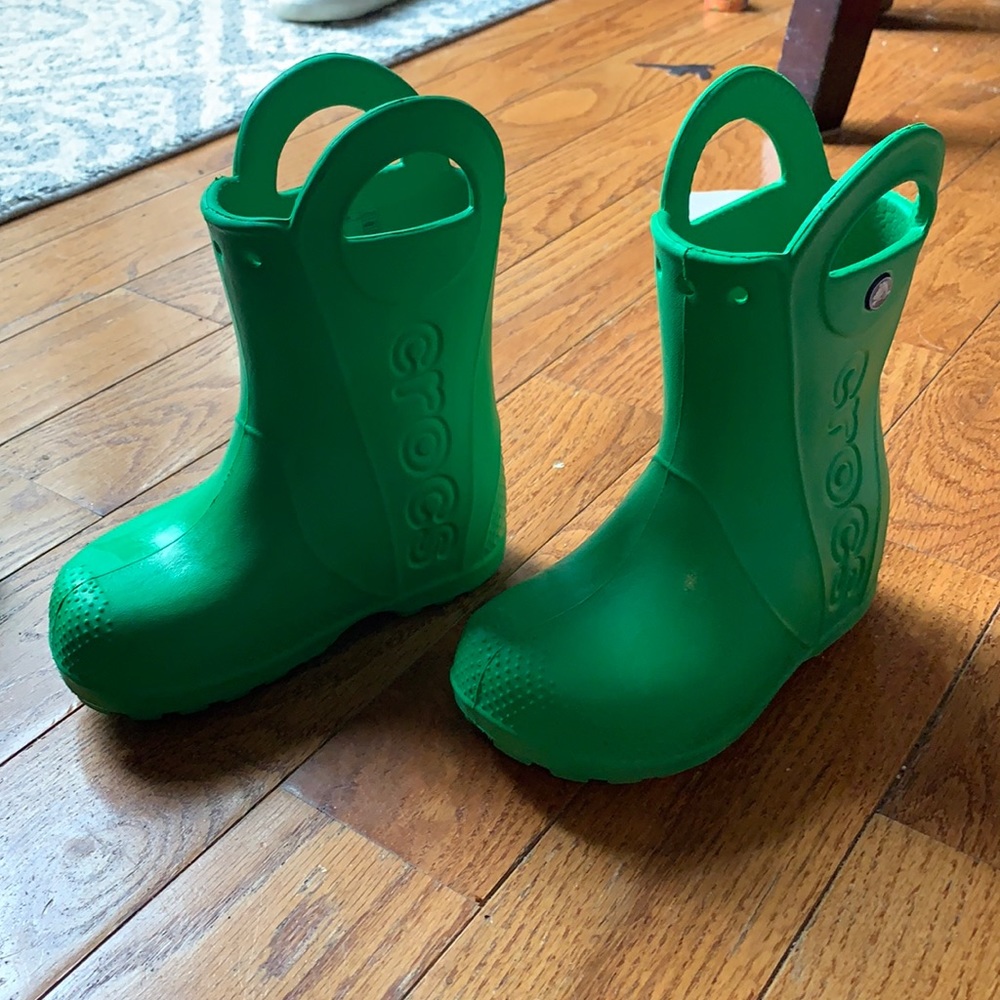 Crocs rain boots